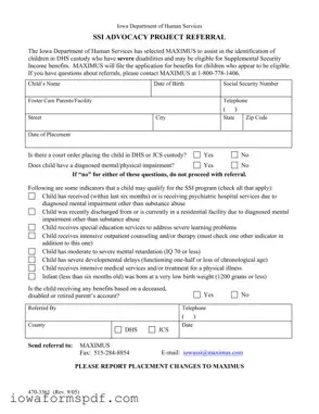Get Iowa 470 3361 Form in PDF