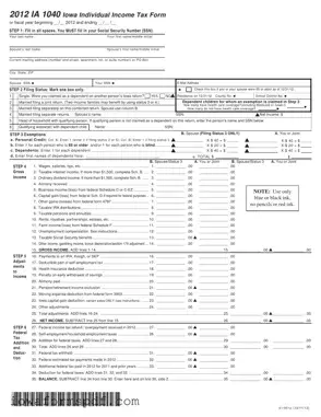 Get Iowa Ia 1040 Form in PDF