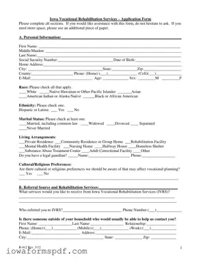 Get Iowa R 412 Form in PDF
